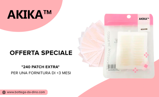 Akika™| 240 CEROTTI EXTRA FORNITURA DI +3 MESI