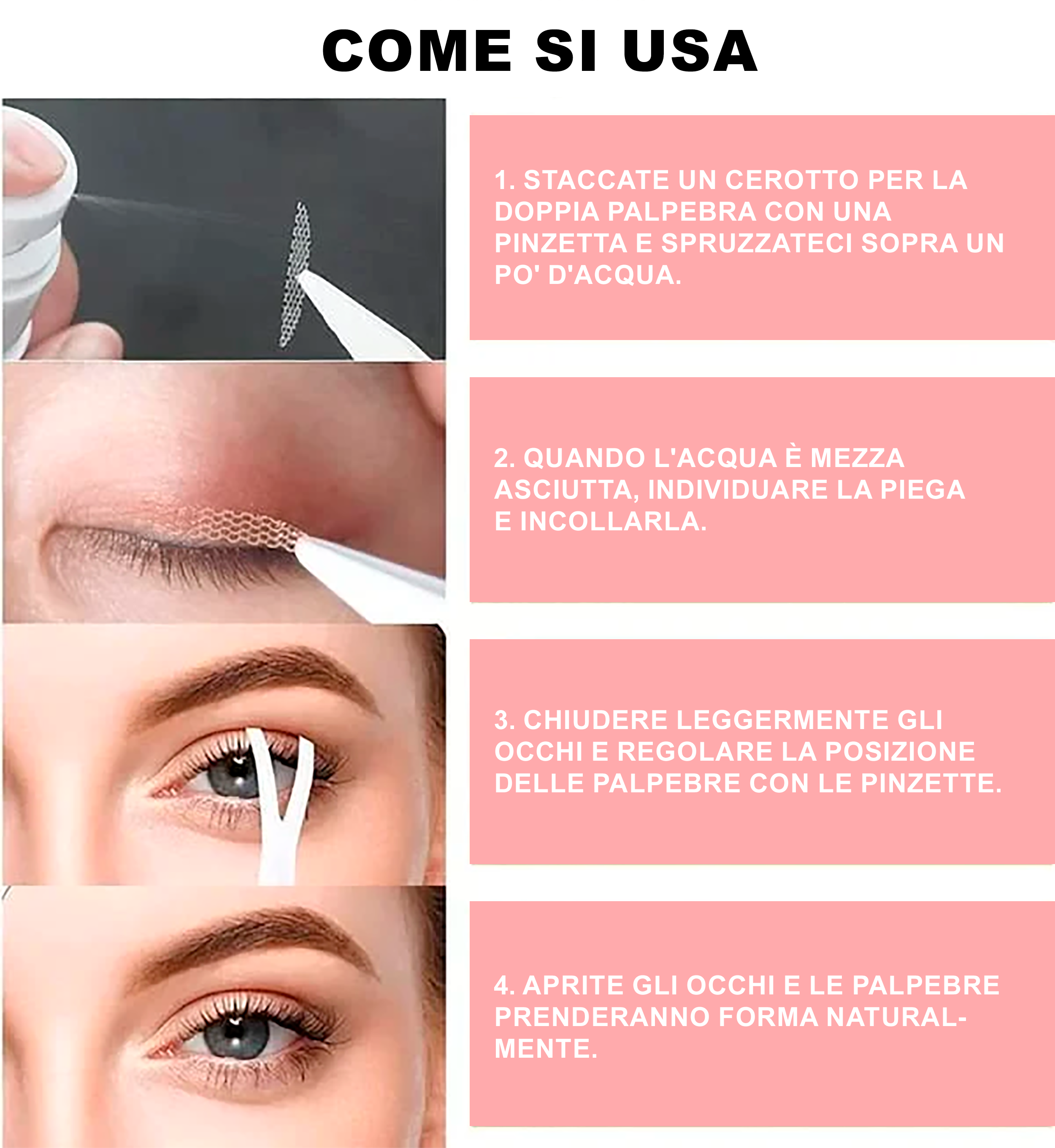 Akika™ I Gli unici cerotti per lifting palpebrale, invisibili e resistenti al trucco!